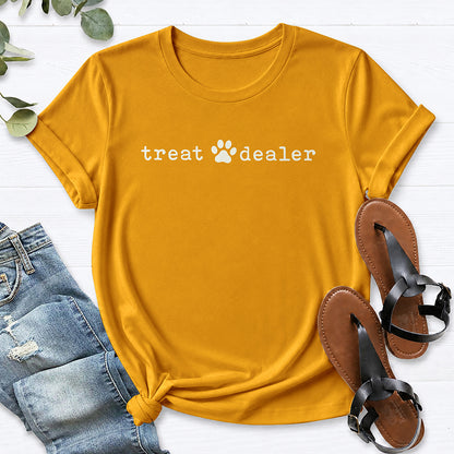 Treat Dealer Tee — Gold