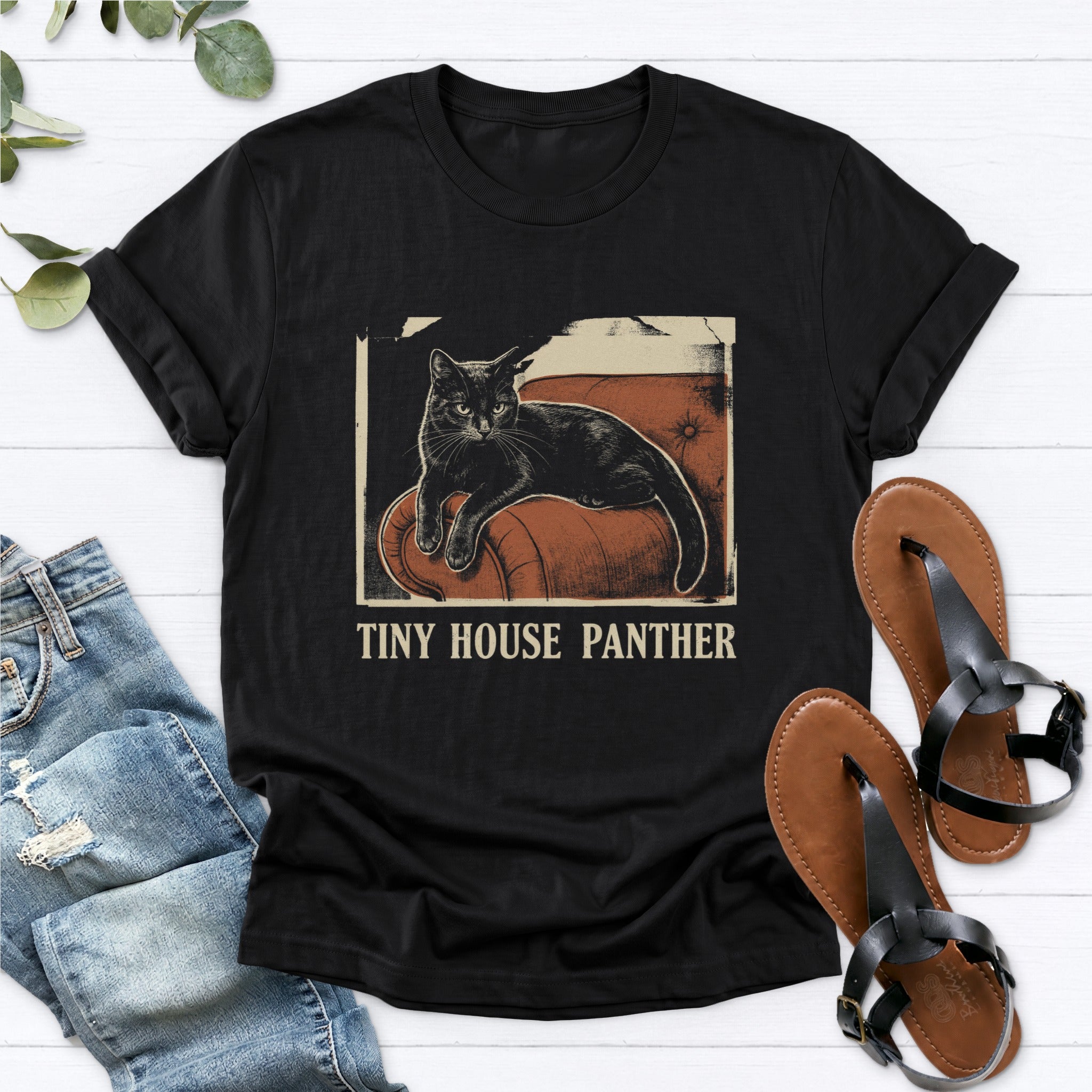 Tiny House Panther Tee | Animal Obsessed